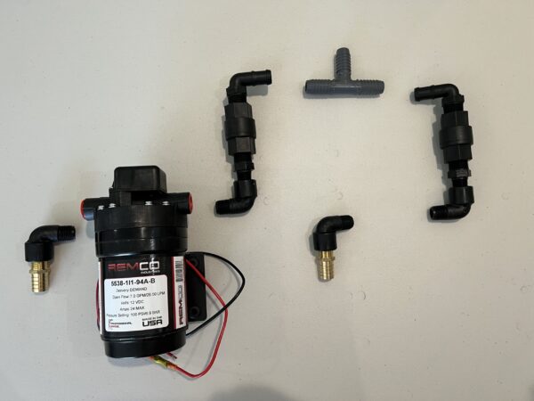 12V Pump Siamese Kit