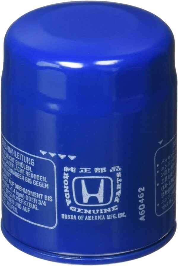 Genuine Honda 15400-PLM-A02 Oil (Honeywell) Filter, Blue