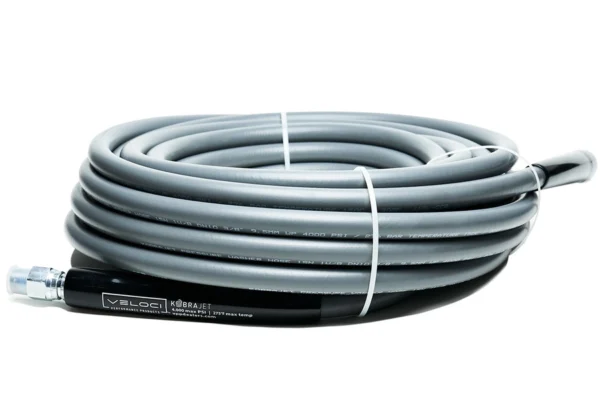 KobraJet Smooth Grey 100FT 4000 PSI 1 wire